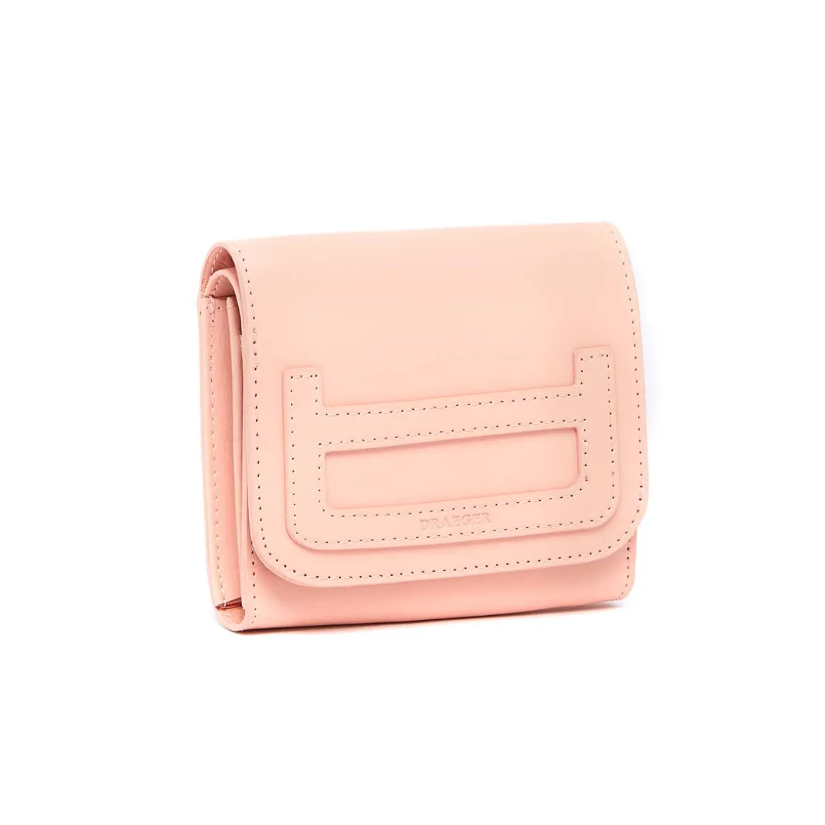 Porte-monnaies*Draeger Paris Porte-monnaie femme à rabat 100% cuir - A fermeture