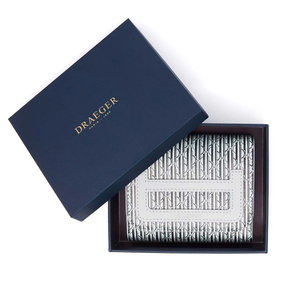 Porte-monnaies*Draeger Paris Porte-monnaie femme à rabat 100% cuir - A fermeture