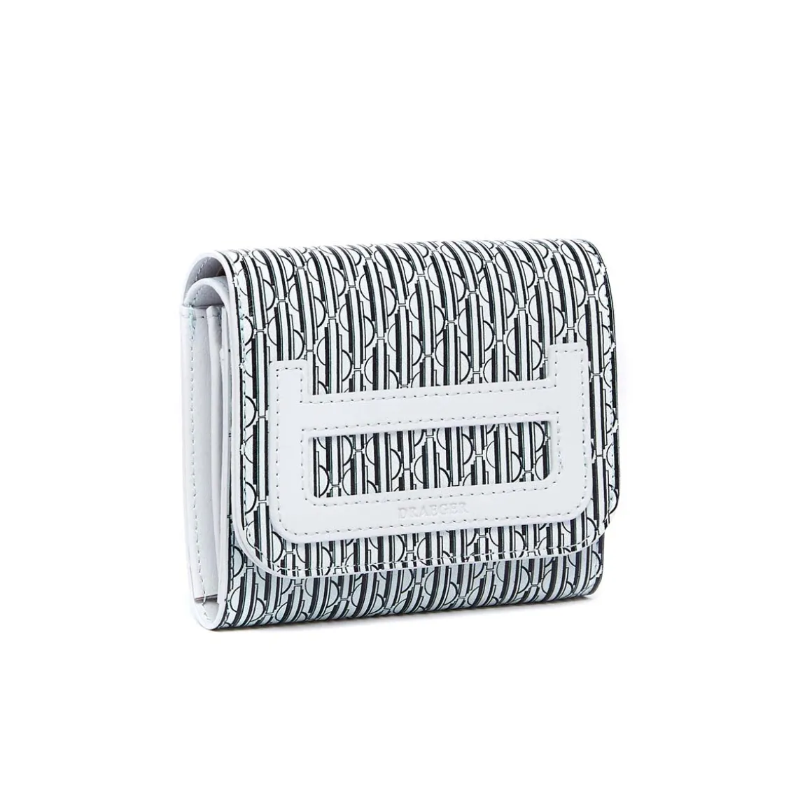 Porte-monnaies*Draeger Paris Porte-monnaie femme à rabat 100% cuir - A fermeture