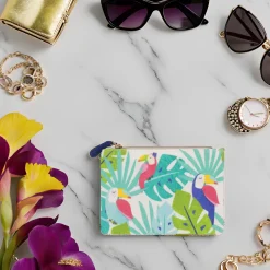 Porte-monnaies*Draeger Paris Porte-monnaie imprimé toucans