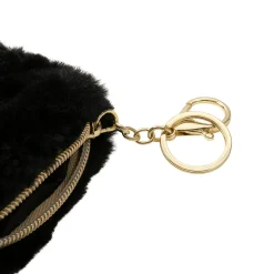 Accessoires Cocooning|Porte-monnaies*Draeger Paris Porte-monnaie peluche noir