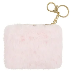 Accessoires Cocooning|Porte-monnaies*Draeger Paris Porte-monnaie peluche rose