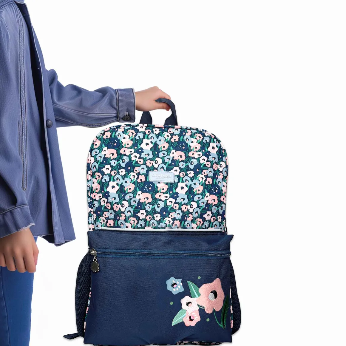 Fournitures Scolaires*Draeger Paris Sac à Dos Large Enfant - Plusieurs Motifs