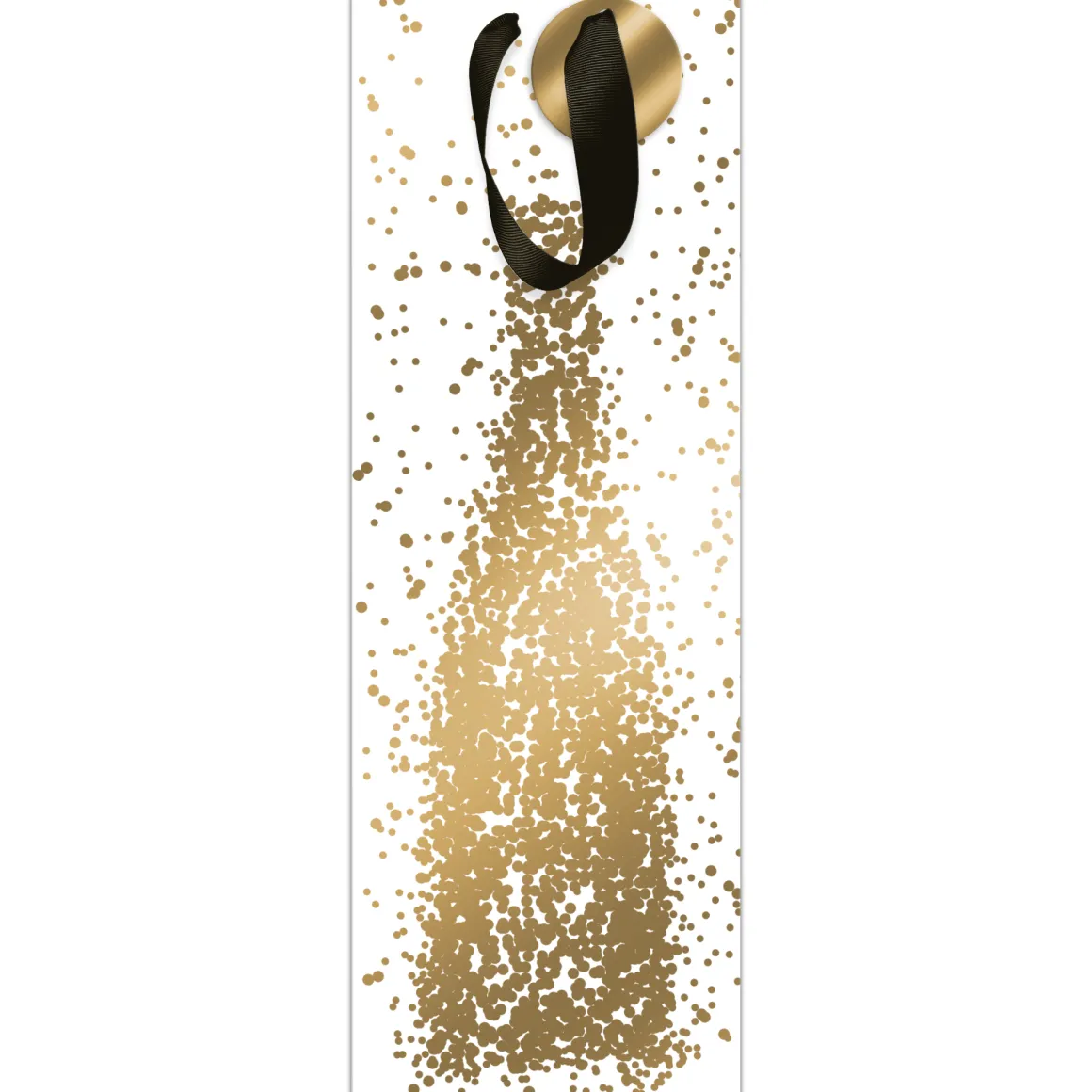 Sac Cadeau Bouteilles*Draeger Paris Sac Bouteille de Vin - Blanc et Or