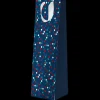Sac Cadeau Bouteilles*Draeger Paris Sac Bouteille de Vin - Bleu en Pois