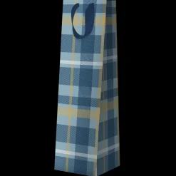 Sac Cadeau Bouteilles*Draeger Paris Sac Bouteille de Vin - Bleu Pastel