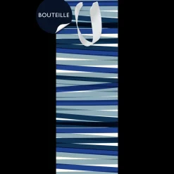 Sac Cadeau Bouteilles*Draeger Paris Sac Bouteille de Vin - Bleu Pastel