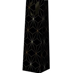 Sac Cadeau Bouteilles*Draeger Paris Sac Bouteille de Vin - Noir et Or