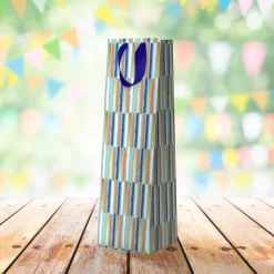 Sac Cadeau Bouteilles*Draeger Paris Sac Bouteille de Vin - Vert et Or