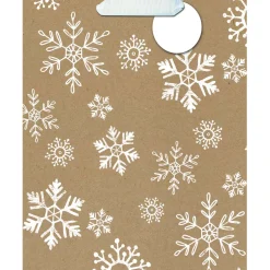 Sacs & Pochettes Cadeaux*Draeger Paris Sac cadeau grand format Flocons blancs