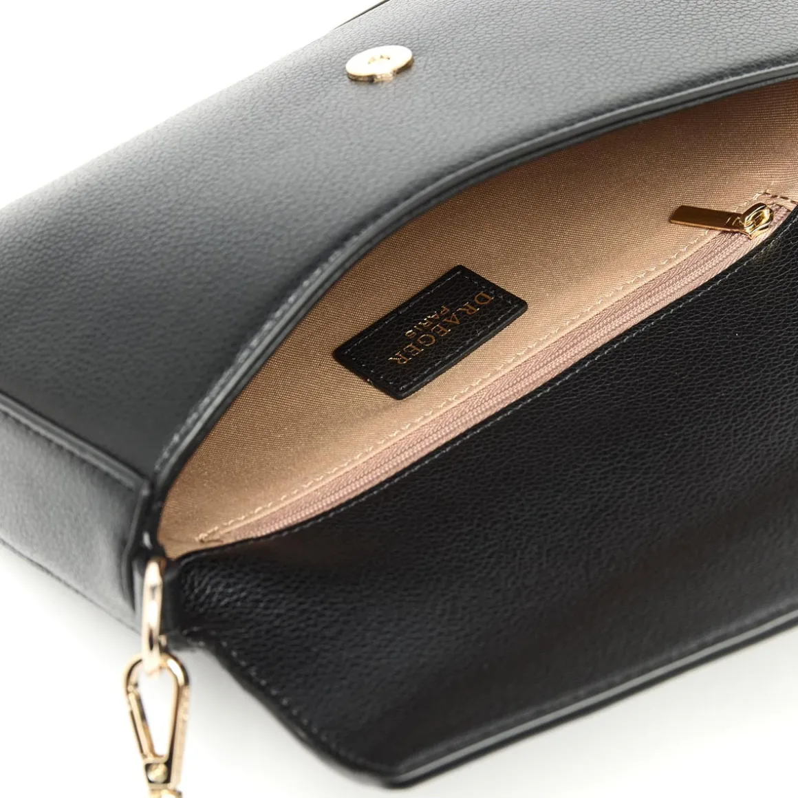 Sac Bandouilère*Draeger Paris Sac Pochette Camille - Noir