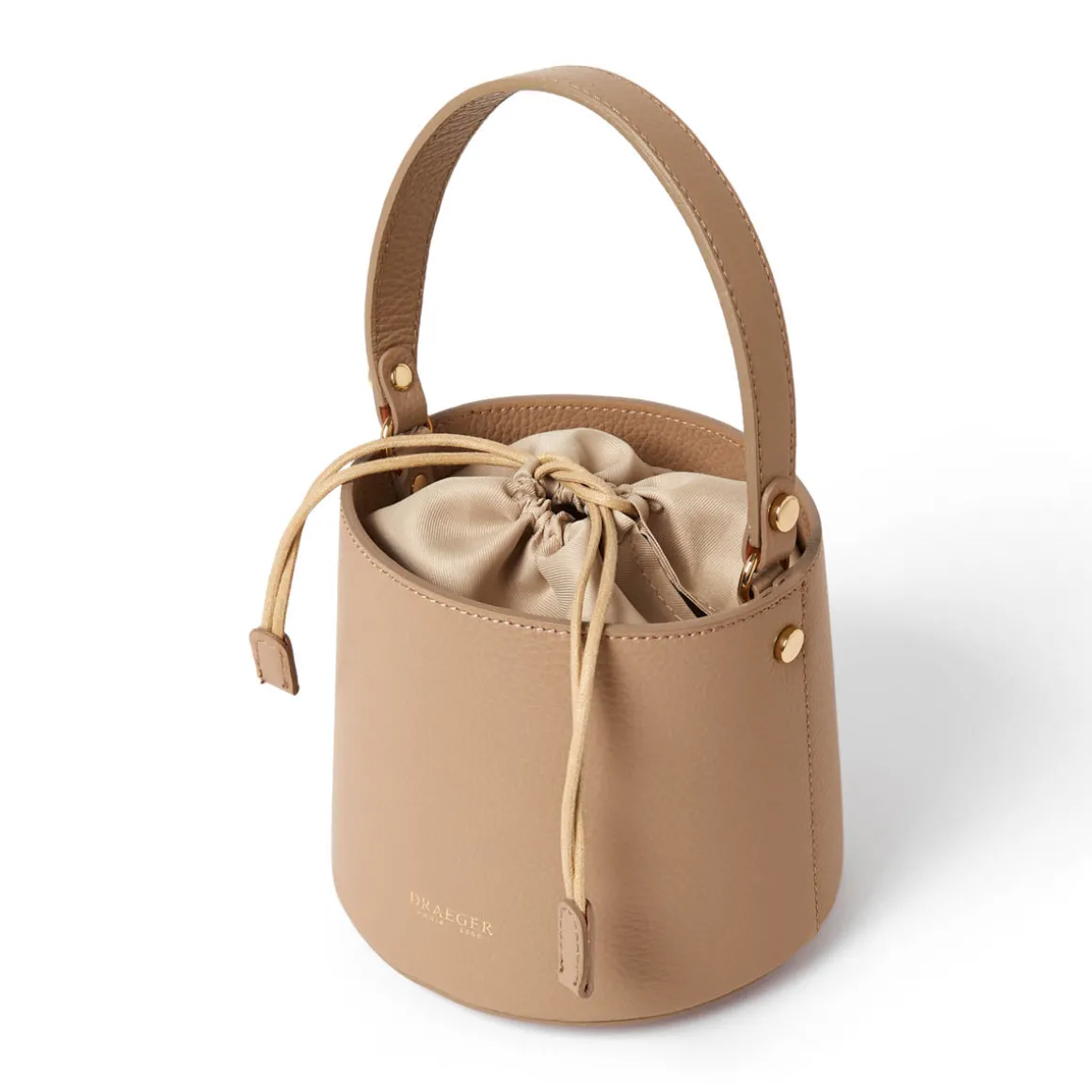 Sac Seau*Draeger Paris Sac Seau En Cuir - Beige