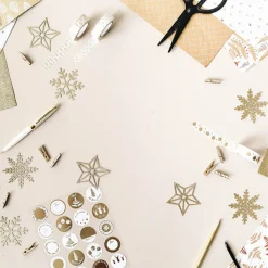 Décorations De Table|Papier Unitaire*Draeger Paris Set de 10 papiers - Spécial Réveillon