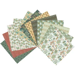 Papier Unitaire*Draeger Paris Set de papiers imprimés Safari x6