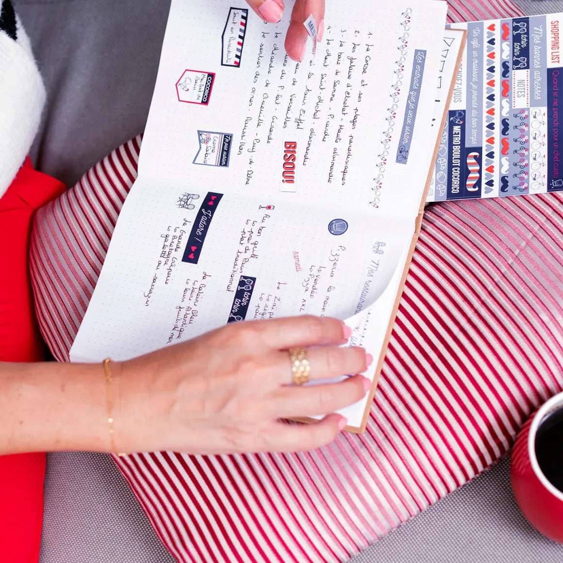 Stickers Muraux|Stickers D'organisation*Draeger Paris Set personnalisation Bullet journal Frenchy