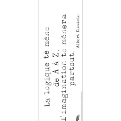 Stickers De Transfert|Stickers & Embellissements*Draeger Paris Sticker citation Albert Einstein La logique