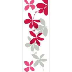 Stickers De Fenetre|Stickers & Embellissements*Draeger Paris Sticker fenêtre de jolies fleurs aux tons gris et rose