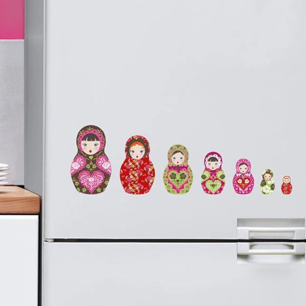 Stickers De Fenetre|Stickers & Embellissements*Draeger Paris Sticker Fenêtre Poupées russes