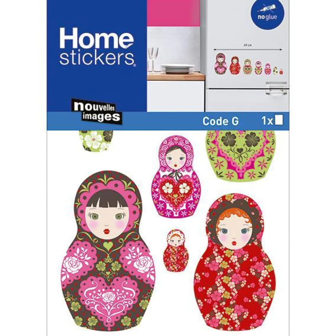 Stickers De Fenetre|Stickers & Embellissements*Draeger Paris Sticker Fenêtre Poupées russes