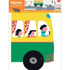 Stickers & Embellissements*Draeger Paris Sticker mural Bus et voitures