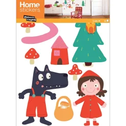 Stickers & Embellissements*Draeger Paris Sticker mural Le Petit Chaperon Rouge