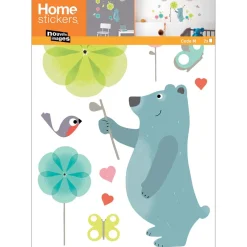 Stickers & Embellissements*Draeger Paris Sticker mural L'ours bleu