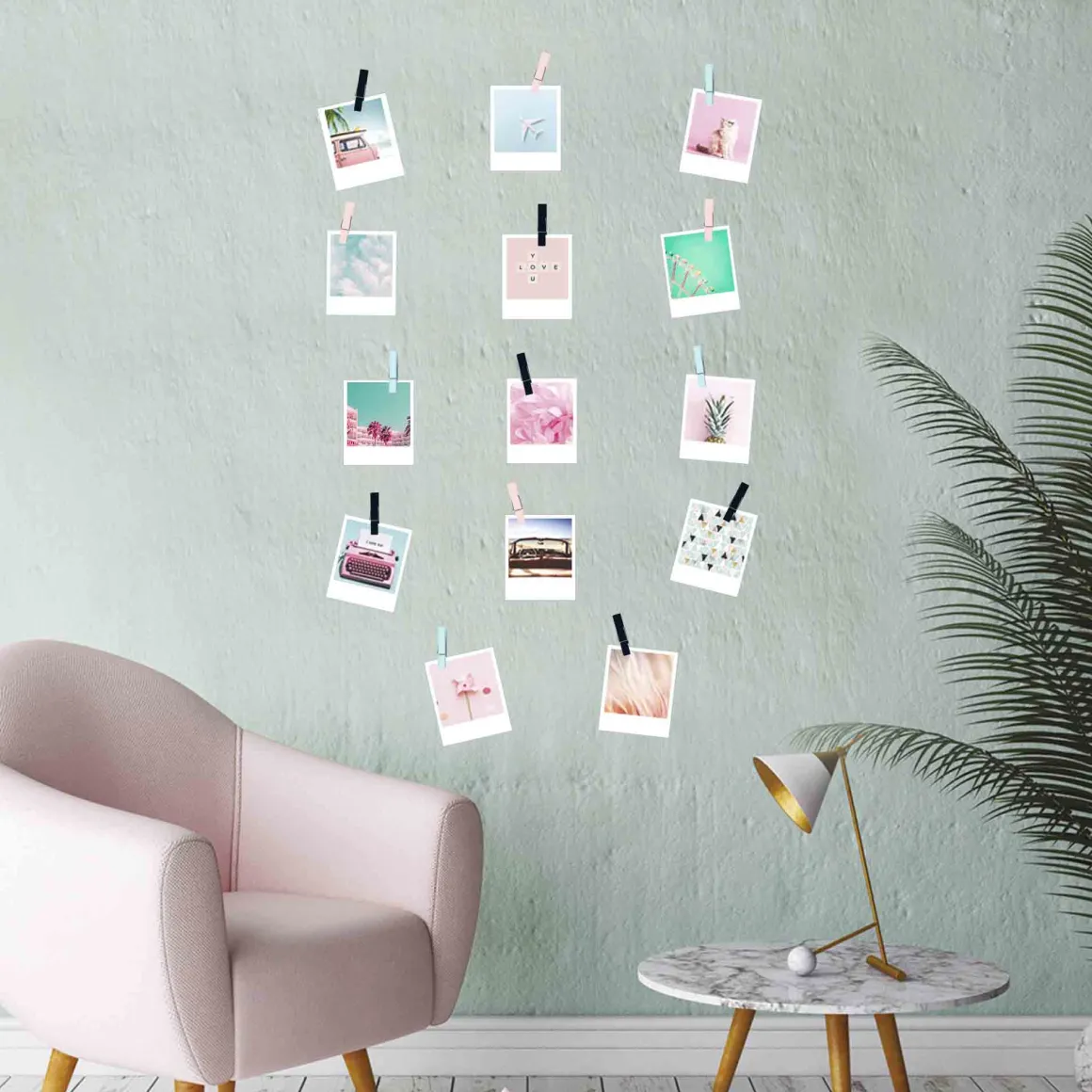 Stickers & Embellissements*Draeger Paris Sticker mural Photos rétro