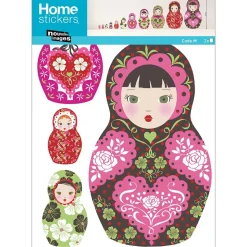 Stickers & Embellissements*Draeger Paris Sticker mural Poupées russes