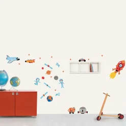 Stickers & Embellissements*Draeger Paris Sticker mural Voyage dans l'espace