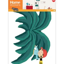 Stickers & Embellissements*Draeger Paris Sticker mural XXL, Palmiers et pirates