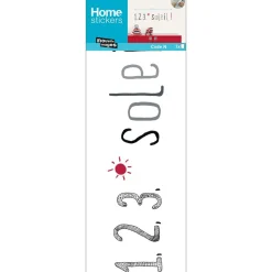 Stickers De Transfert|Stickers & Embellissements*Draeger Paris Sticker Transfert 1, 2, 3, Soleil