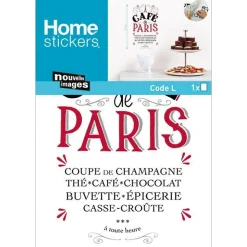 Stickers De Transfert|Stickers & Embellissements*Draeger Paris Sticker Transfert Café de Paris