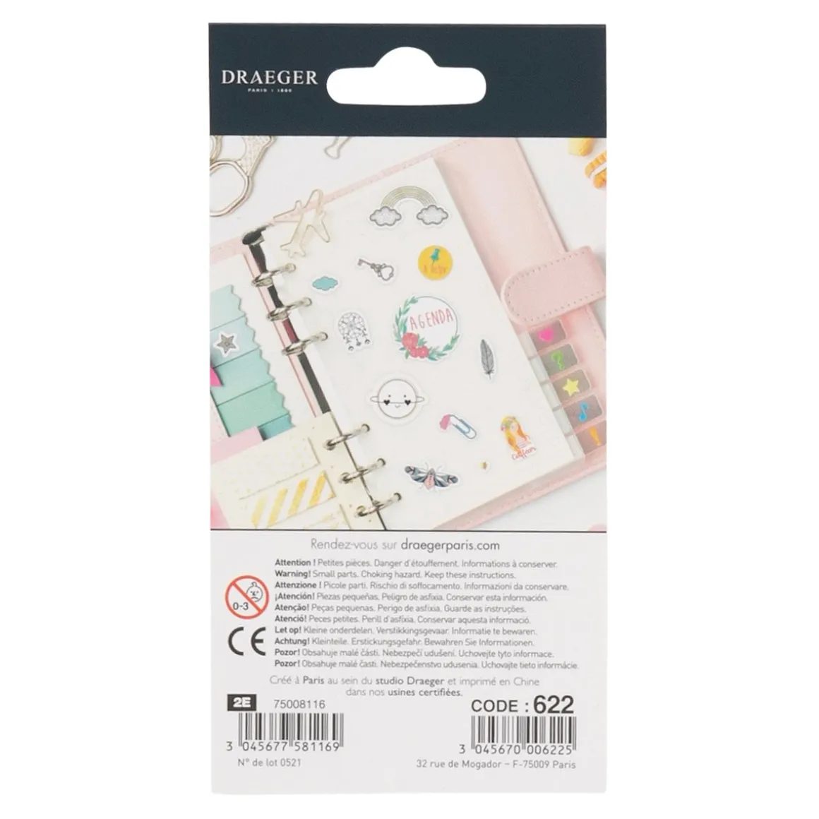 Stickers Muraux|Stickers D'organisation*Draeger Paris Stickers autocollants - Animaux - 300 pièces