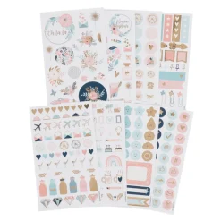 Stickers Muraux|Stickers D'organisation*Draeger Paris Stickers autocollants - Fleurs - 300 pièces