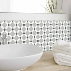 Stickers De Carrelage|Stickers & Embellissements*Draeger Paris Stickers carrelage 15x15 cm Carreaux étoilés