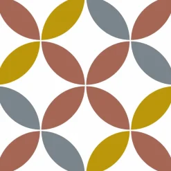 Stickers De Carrelage|Stickers & Embellissements*Draeger Paris Stickers carrelage 15x15 cm Rosaces multicolores