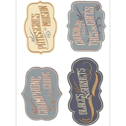 Stickers & Embellissements*Draeger Paris Stickers muraux panneaux Café de Paris