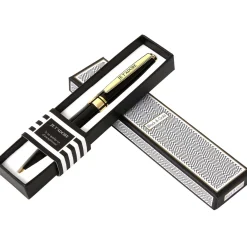 Stylos Personnalisés*Draeger Paris Stylo bille noir rétractable Je t'adore