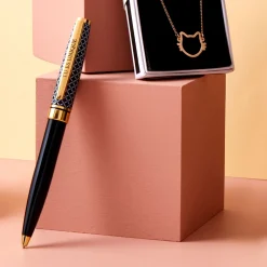 Stylos Personnalisés*Draeger Paris stylo bille noir rétractable Tu es unique
