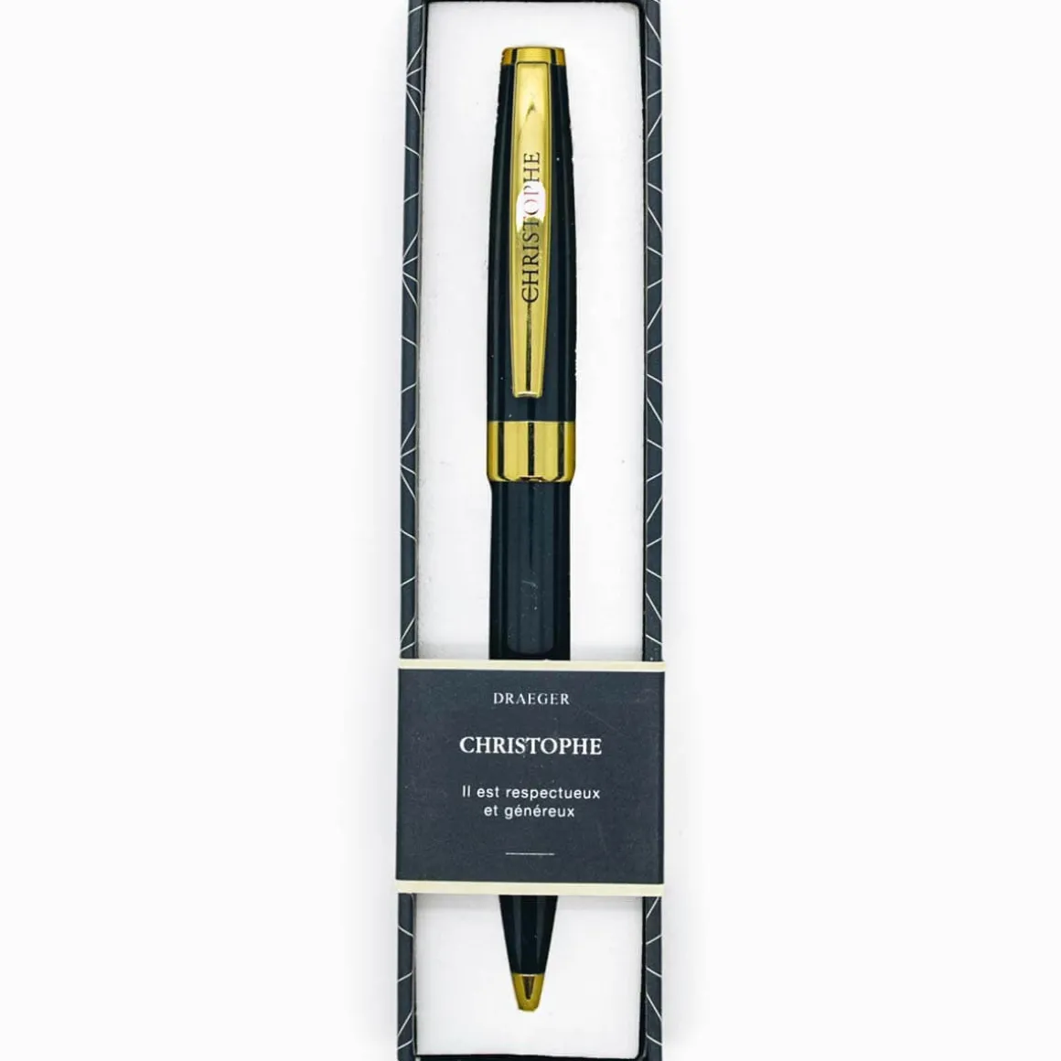 Stylos Personnalisés*Draeger Paris Stylo bille prénom homme Pastel Chic