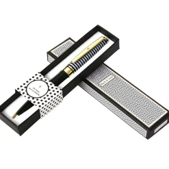 Stylos Personnalisés*Draeger Paris Stylo personnalisé initiale Black & Gold