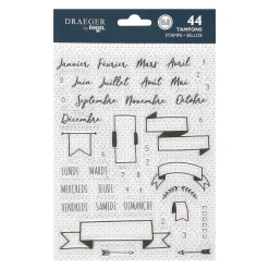Accessoires & Outils De Diy|Bullet Journal*Draeger Paris Tampons crystal Bullet journal