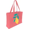 Vacances & Voyages|Sac Tote Bag*Draeger Paris Tote bag coton imprimé citron