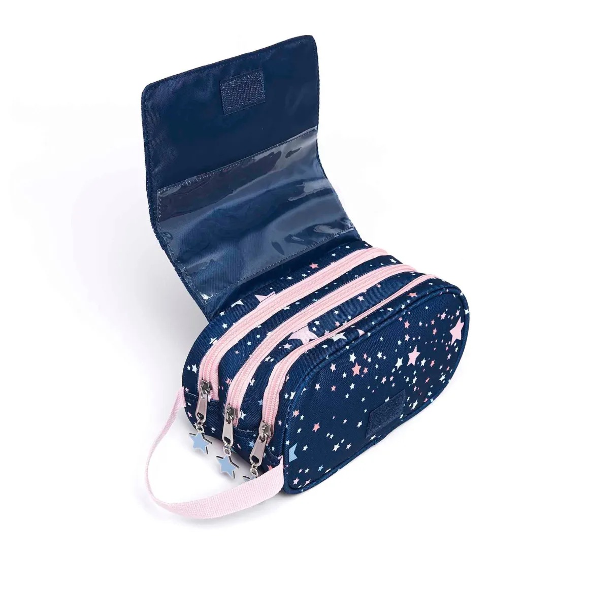 Fournitures Scolaires*Draeger Paris Triple Trousse Enfants à rabat - Plusieurs Motifs