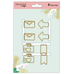Accessoires & Outils De Diy|Organiseurs*Draeger Paris Trombones fantaisie dorés