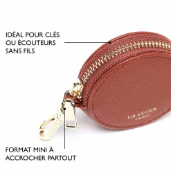 Etui Ecouteurs Et Cles*Draeger Paris Étui Ecouteurs & Clés - Camel